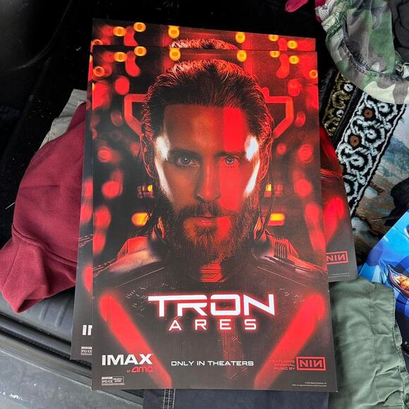 2025 Tron Ares Jared Leto Nine Inch Nails AMC Movie Poster - Picture 4 of 8